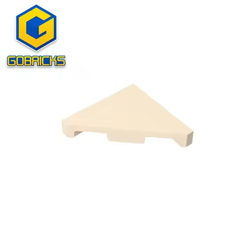 Gobricks GDS-90492 Tile 45° Cut 2 x 2 compatible with lego 35787 Assembles Building Blocks children'