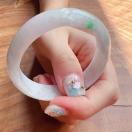 飄陽綠翡翠手鐲 | 15圍 | 天然緬甸玉A貨翡翠 | 送禮