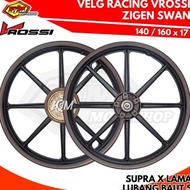 RACING WHEELS SUPRA X OLD DISC BOLTS 5 VROSSI 8 SPOKES ZIGEN SWAN