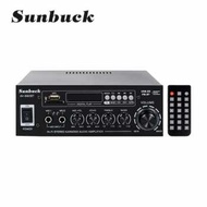 2.0 Channel BT5.0 Audio Home Car Theater Amplifier 110V/220V Supports EQ FM SD USB 2 Mic AK370 12V 2