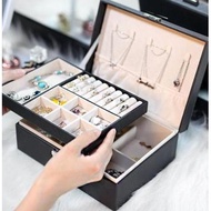 1111 Travel Jewelry Box Earrings Necklace Ring Storage Box PT