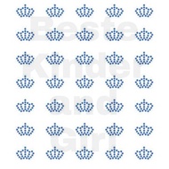 SWAROSKI FLOWER SEQUENCE CROWN MOTE RUBBED MULTIPURPOSE BEADS LOGO GAMIS ABAYA TURKEY SYARI PET CADA