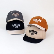 Boston Baseball Embroidered Baby Hat for Boys Ages 4 months - 4 years