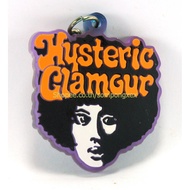 HYSTERIC GLAMOUR Keychain Rubber Cool Bag Charm Hippie Peace Rasta Bob Marley Not It Can Be Returned