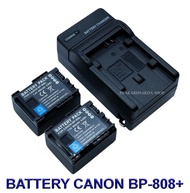 BP-808 \ BP808 \ BP-809 \ BP809 แบตเตอรี่ \ แท่นชาร์จ \ แบตเตอรี่พร้อมแท่นชาร์จสำหรับกล้อง Battery \