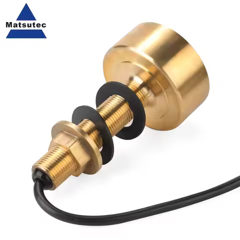 Matsutec MD-25 Transducer 3 4 5 6Pin 8 9 10Pin with Cable 10M Sonar Waterproof Transducer 600W Bronz