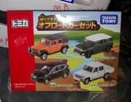 Takara Tomy Tomica 山越野車 boxset Jeep Wrangler FJ Cruiser
