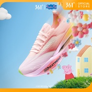 【Release on 9.9】361 Degrees Furious Future 2.0 Peppa Pig Series Marathon Men Running Shoes Shock Abs
