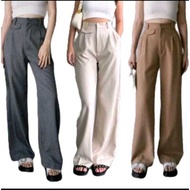 ORO PANTS WOMEN HIGH WAIST