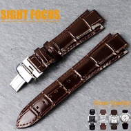 Strap1853นาฬิกาหนังหนังวัว14มม. สำหรับ Tissot L875สาย T60/975 L874/974 T601587a สายนาฬิกานาฬิกาหนังแ