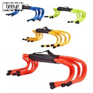 BEEYE Football Hurdle, Safety 15/23cm Hurdle Ladder, Adjustable Height Outdoor Portable Soccer Stabl