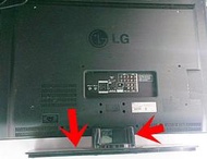 有附螺絲《原廠專用腳架》LG 樂金37吋液晶電視機型  37LC7D