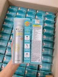 Kem Chống Nắng Crystal Sun Spray SPF 50+ PA+++ Dạng Xịt Chống Nước Dành Cho Da Nhạy Cảm