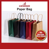 Paper Bag Shopping Bag Bag Retail Bag Colour Kraft Paper Bag Wedding Birthday Bag