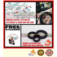 MODENAS ELEGAN 250 EX Oil Seal Original Bush Pulley Bearing Pulley Original Modenas Elegan 250 Parts