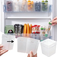 [Varitystore] 1/2Pcs Refrigerator Storage Boxes Fruit Keep Fresh Storage Box Fridge Side Door Organizer Space-Saver Boxes