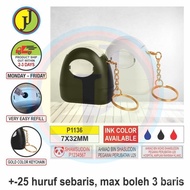 Keychain Stamp Cop Nama Cop Jururawat Stamp Cop Nama Name Stamp Cop Self Ink Stamp Pre Ink Stamp Nur