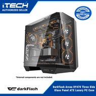 Darkflash Arcee DY470 Three Side Glass Panel ATX Luxury PC Case