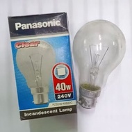 PANASONIC 40W (B22-PIN) INCANDESCENT BULB (CLEAR)