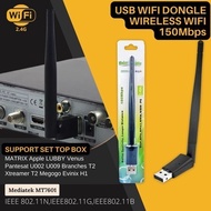 Usb Wifi Set Top Box Dongle Receiver STB TV Parabolic Antenna PC MT 7601
