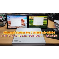 Microsoft Surface Pro 7 A1866 vdv-00014 (Intel Core i5-10 Gen, 8GB RAM, 128GB SSD)