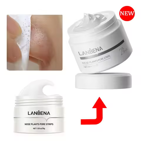 LANBENA Blackhead Remover Nose Mask Peeling Deep Cleansing Face Mask Oil Control Skin Care (60 Stick