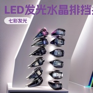 Cross-Border Car Crystal Gear Handle Crystal Gear Handle Head Gear Head Touch Luminous Crystal Gear 