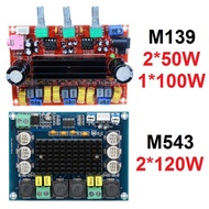 M139 M543 kit Power Amplifier Class D2 TPA3116 2x50W+100W 2x120W Stereo