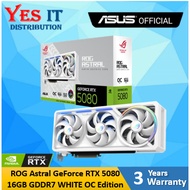 ASUS ROG Astral GeForce RTX 5080 16GB GDDR7 WHITE OC Edition