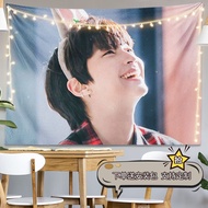 Hwang In-youp Printed Wall Tapestry Background Decor Cloth