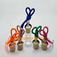 5 Ml 6-sided Glass Fx Rope / Glass Bottle / Perfume Glass Bottle / Perfume Bottle / Hanging Perfume 