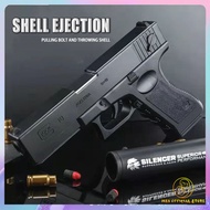 Glock Soft Bullet Gun Toy Children Outdoor Simulated Shooting Toy Gun For Boys Pellet Guns Birthday 