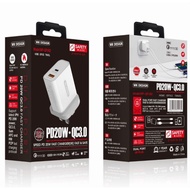 WK DESIGN ( WP-QPU82 ) PD20W.QC3.0 Fast Charger (SAFETY MARK 210419-24)