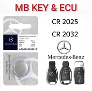 Mercedes original key battery CR2025 CR2032