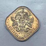 BAHAMAS 15 CENTS 1969