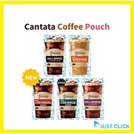 Cantata coffee pouch 230ml / Black Americano Hazelnut Caramel Macchiato Almond/ instant coffee / can