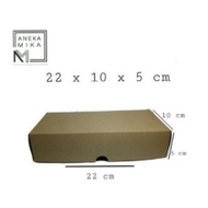 Hotdog Box Kraft Paper - Hotdog Packaging Box - Brownie Packaging Box