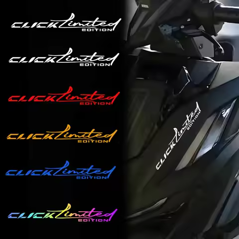 For Honda Click 160 V1 V3 Click 125i 150i CLICK Limited Edition Motorcycle Stickers Motor Bike Head 
