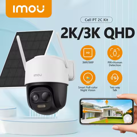 IMOU Cell PT 2C Kit Battery Powered Camera Outdoor Camera Security Wifi CCTV Surveillance Camera PIR