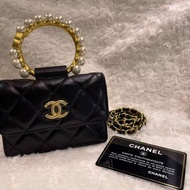 Chanel Clutch with Chain珍珠手挽包
