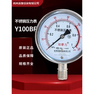 Y100BF * 1.6MPa Stainless Steel Pressure Gauge for Ammonia/High Temperature/Steam Gauge Shock Resist
