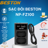 Pin máy ảnh Beston Sony NP-FZ100 2500mah  sạc đôi FZ100 cho Sony a7m4 a7m3 A7c A7R3 A7R4 A7R4 7RM3 A