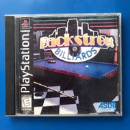 Backstreet Billiards PS1 cassette cd game ps 1