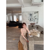 เสื้อสเวตเตอร์ถักผ้าขนสัตว์ทรงเข้ารูป Topline Herbalife คอกลมแขนยาว ปกโปโล สีพื้น ทรงเข้ารูป สำหรับผ