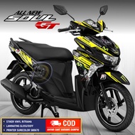 Decal Soul Gt 125 Striping Yamaha Soul Gt 125 Sticker Motor Soul Gt Joker