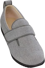 Ayumi Shoes Double Magic 2 Herringbone Men's Gray, Size 4L (10.2-10.4 inches (26.0-26.5 cm), Foot Ci