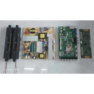 LE48S500 SANYO 48" TV , MAIN BOARD, POWER SUPPLY, T-CON, SPEAKER AND BACKLIGHT