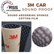3M CAR Door SOUND ABSORBING SPONGE Sound proof Cotton Film