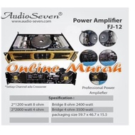 power amplifier audio seven FJ 12 FJ12 original