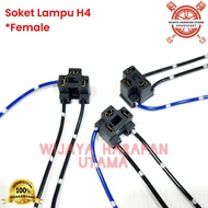 H4 Headlight Socket H4 Headlight Bulb Socket Car Motorcycle Seal Beam H4 Bulb